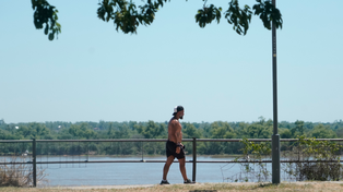 Calor en la ciudad. Se esperan temperaturas que alcanzarán los 38º.&nbsp;
