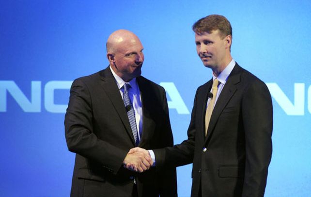 Cumbre en Nokia. El CEO de Microsoft
