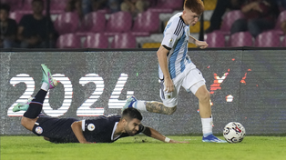 El destacado. Valentín Barco fue el punto más alto del equipo de Mascherano.