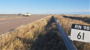 Vialidad se disuelve y las tareas de mantenimiento en las rutas del norte, como entre Vera y Tostado (foto), son una incógnita.