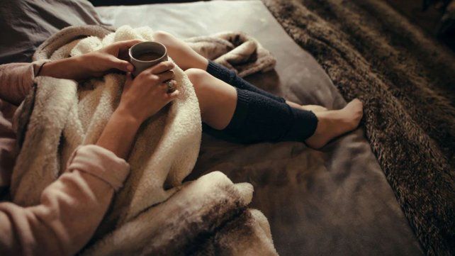 Durante la noche los especialistas recomiendan abrigo para dormir