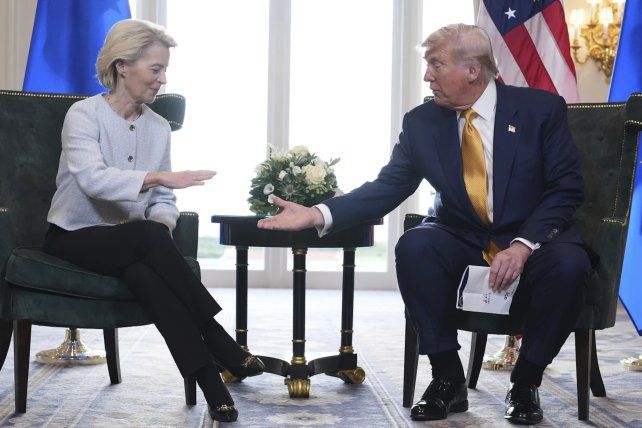 Donald Trump y la Unión Europea llegaron a un acuerdo por los aranceles