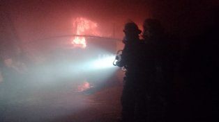Incendio depósito de acrílicos&nbsp;