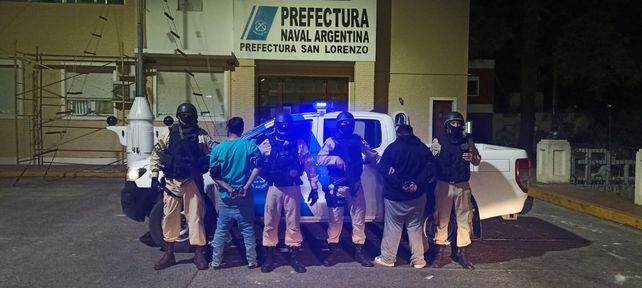 Narcotráfico: amplio operativo de Prefectura con coletazos en San Lorenzo