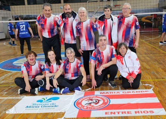 El deporte se instaló en la ciudad de María Grande.