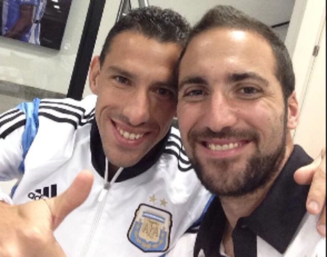 Maxi Rodríguez anticipó el gol de Higuaín&nbsp;