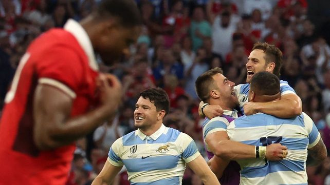 La gran alegría de Los Pumas ante Gales. Ahora