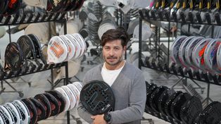De deportista de élite a empresario: la historia de Ramiro Nanni en el mundo del pádel