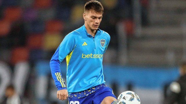 Kevin Zenón es titular en Boca. Es clave para el equipo.