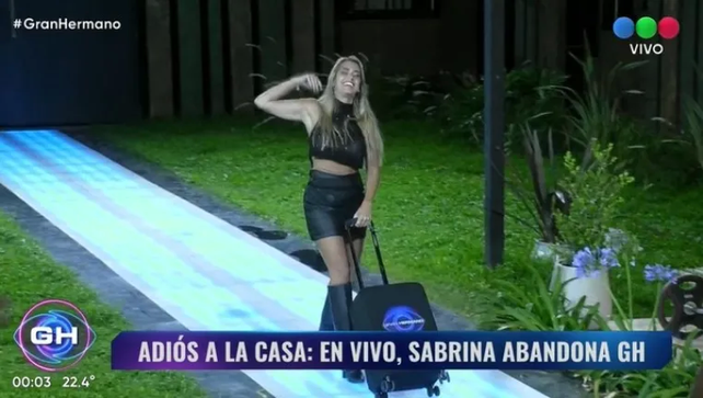 Sabrina fue la nueva eliminada de Gran Hermano