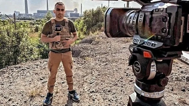 El periodista Oleksandr Makhov