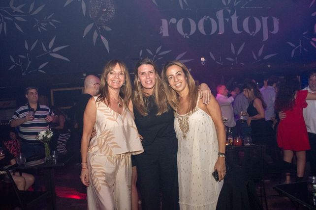Flavia Recla, Carolina Gardiner y Mariana Arias