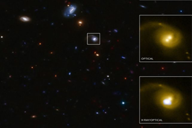 Un agujero negro vaga por el Universo