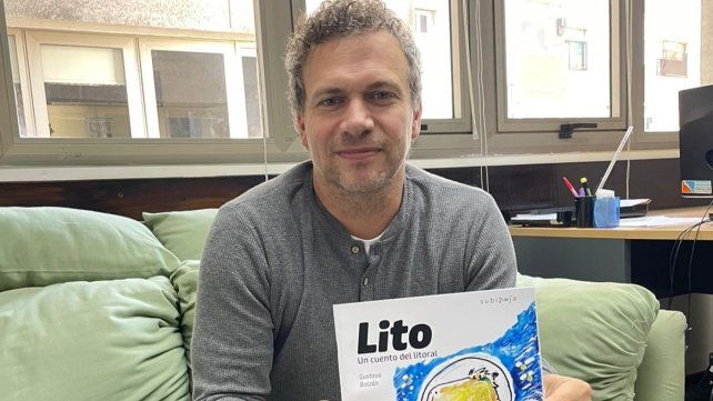 El autor nacido en Seguí es docente y dibujante