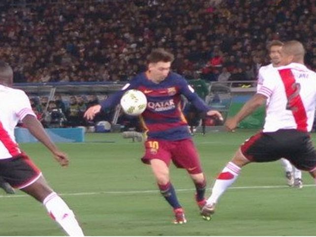 ¿Hubo mano de Messi en la apertura del marcador?