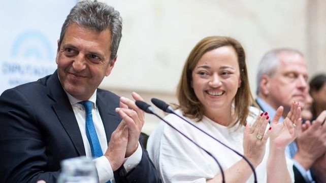 El ministro de Economía y candidato presidencial Sergio Massa