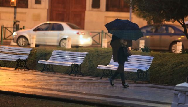El sábado comenzó con una persistente lluvia en gran parte de Entre Ríos