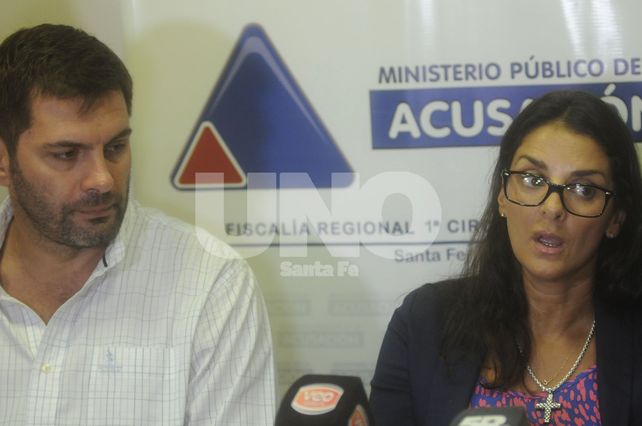 A la cabeza. El Jefe de Inteligencia de la PDI y la fiscala