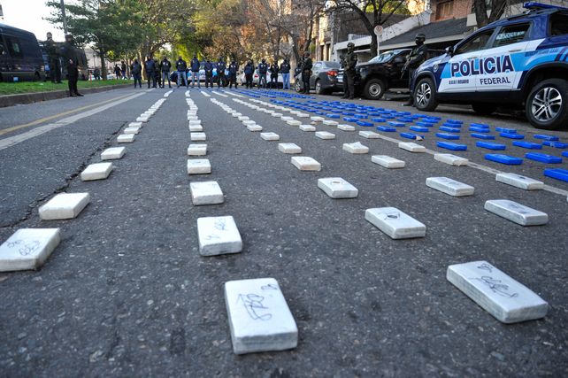 Para quiénes eran los 400 kilos de cocaína decomisados en Villa G. Gálvez