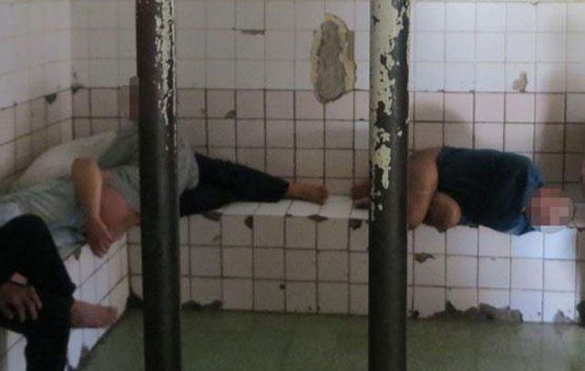 Horror en las imágenes tomadas por la legisladora Montero.