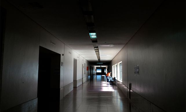 El interior del edificio de Tribunales donde el año pasado se hizo un acto público para apoyar a las autoridades judiciales amenazadas.