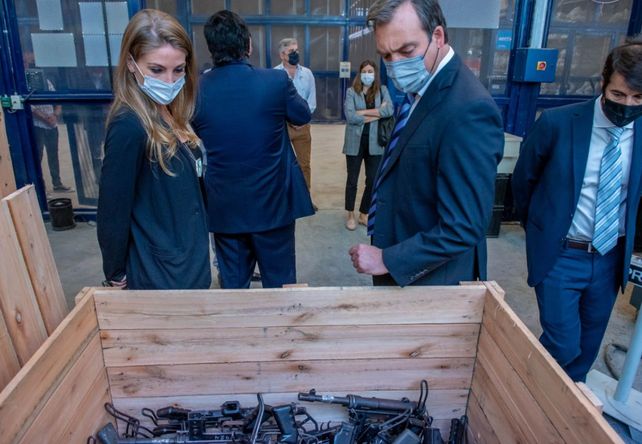 En esta etapa inicial se destruirán 1.500 armas de fuego de las 5.000 secuestradas en diversos operativos en la provincia de Santa Fe.&nbsp;