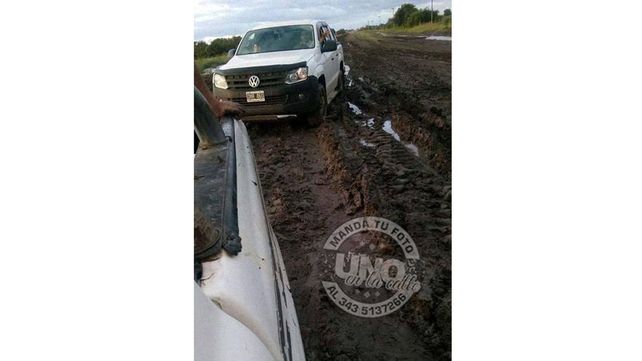 Cortaron ruta 12 para exigir mejoras en el camino que une Curtiembre y Cerrito