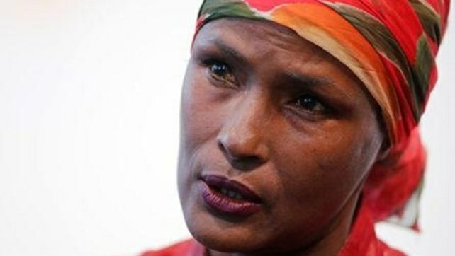 Waris Dirie: Es el trabajo más duro que he hecho en mi vida. Pero debo hacerlo (...) y llevaré esto hasta el final.
