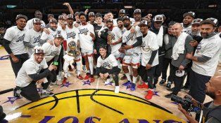 Denver Nuggets barrió la serie y campeón del Oeste.