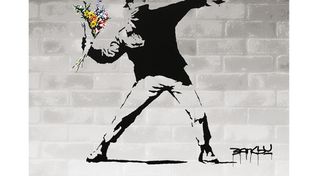 Un grafiti para millonarios: vendieron una obra de Banksy por 249.000 dólares