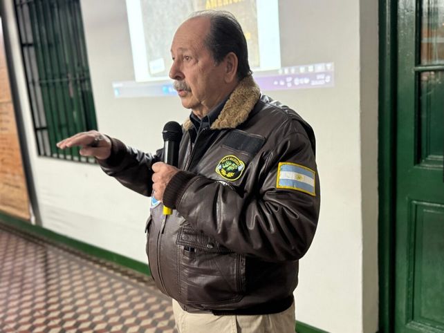 Crippa visitó varias escuelas y también expuso en la sede de la Facultad Regional Venado Tuerto de la Universidad Tecnológica Nacional (UTN).