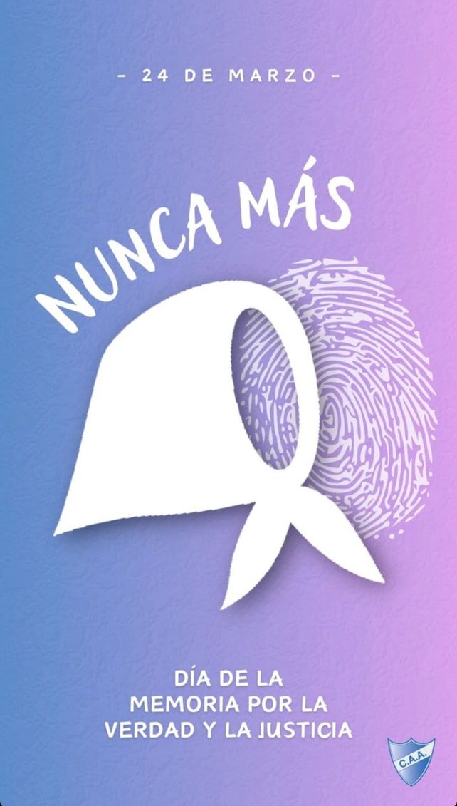 El compromiso del fútbol rosarino por Memoria, Verdad y Justicia