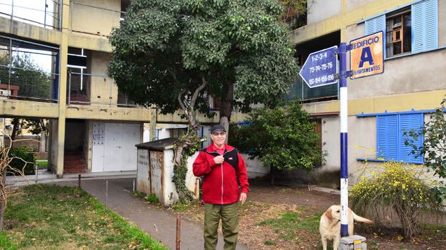 Alberto aceptó las disculpas del joven. (Foto: gentileza del diario Río Negro)