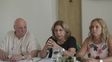 En sinton&iacute;a. Galimberti, Martorano y Cudos, de las &aacute;reas de Salud, en Puerto General San Mart&iacute;n.