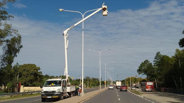 Trabajos sobre la Ruta Provincial 1