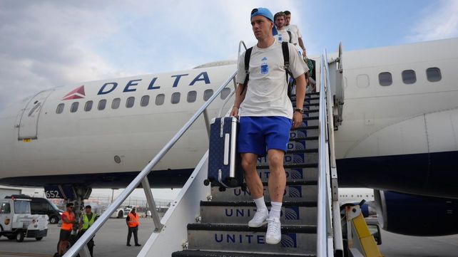 El ex Central Giovani Lo Celso desembarca en New Jersey con la selección argentina.