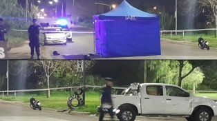 Un hombre de 56 años falleció este viernes en Paraná al chocar su moto contra una camioneta. Su hijo de 22 años fue hospitalizado