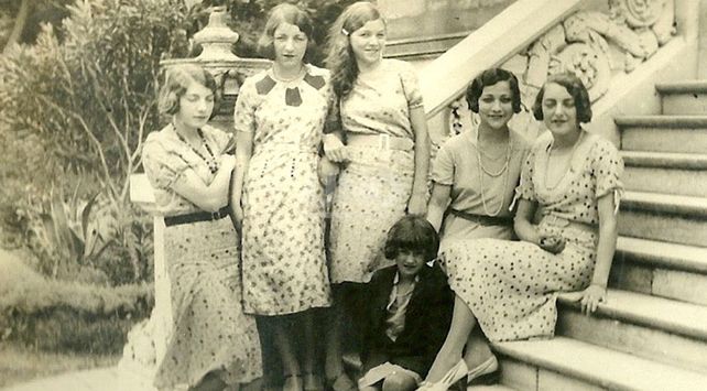 Parte de las mujeres de la familia Molina// gentileza Familia Esquivel.