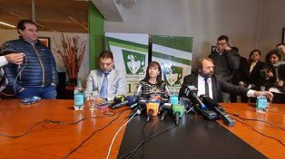 Susana Trimarco, madre de Marita Verón, en conferencia de prensa.&nbsp;