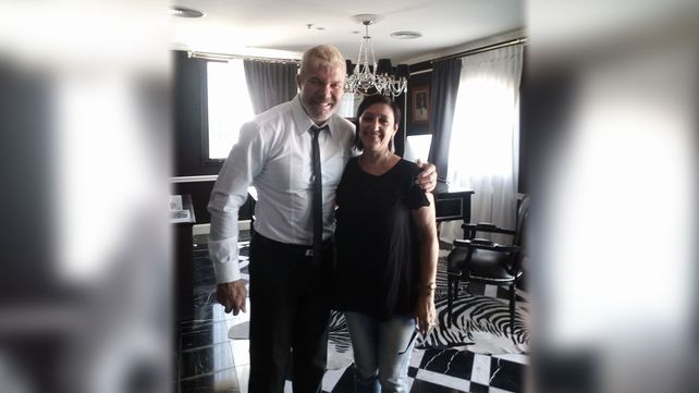 Juntos. El abogado porteño junto con la titular de la Ong.&nbsp;