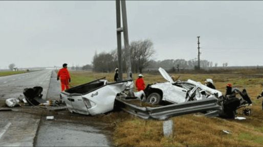 Tragedia en la autopista Rosario-Córdoba: tres muertos y un herido de gravedad