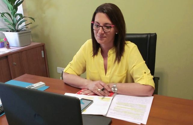 La diputada Betina Florito del bloque Somos Vida Santa Fe&nbsp;