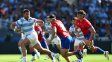 Los Pumas derrotaron con claridad a Chile en el Mundial de Francia