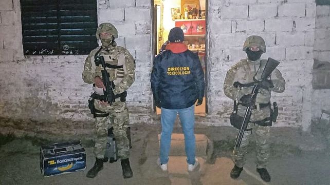 Paraná: allanaron kiosco de drogas a una empleada municipal