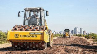 Obras en las defensas del Gran Santa Fe.