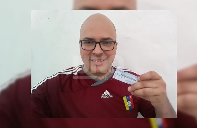El venezolano nacionalizado que votó por primera vez en Santa Fe