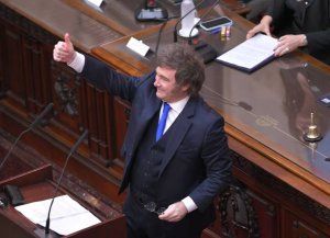 Milei en la Asamblea Legislativa: La justicia social es un robo y por eso Cristina está presa