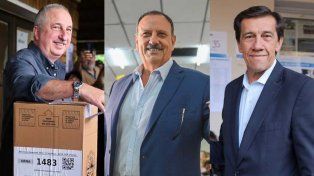 Ganan Passalaqua en Misiones, Quintela en La Rioja y Sadir en Jujuy (de izq. a der.)
