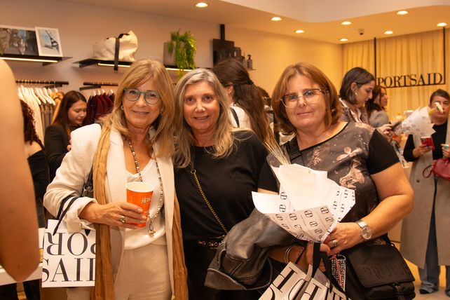 Silvina Pestarini, Marcela Bonzi y Estefanía Cassina