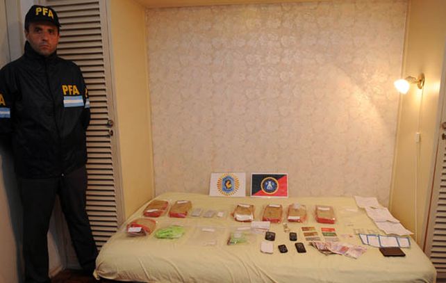 Incautan cinco kilos de cocaína en un departamento en Olivos